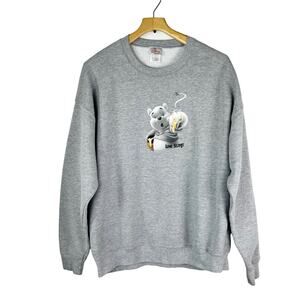 Disney Store Vintage Pooh Love Stings Pullover Sweatshirt Size XXL